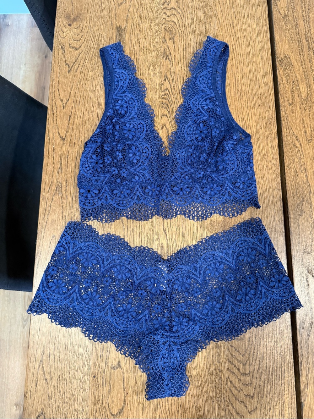VS Electric Blue boyshort set